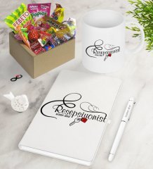 Kişiye Özel Resepsiyonist Nostaljik Lezzetler Defter Kalem Kupa Hediye Seti-2