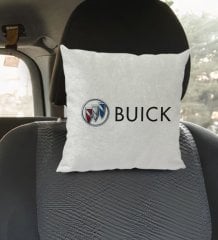 BK Gift Buick Tasarımlı Kare Araç Koltuk Yastığı-1