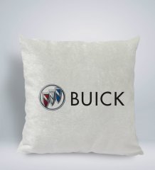 BK Gift Buick Tasarımlı Kare Araç Koltuk Yastığı-1