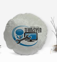 Kişiye Özel İsimli Teknisyen Tasarımlı Dekoratif Kırlent Yastık-1