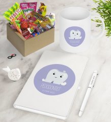 Kişiye Özel Pedodontist Nostaljik Lezzetler Defter Kalem Kupa Hediye Seti