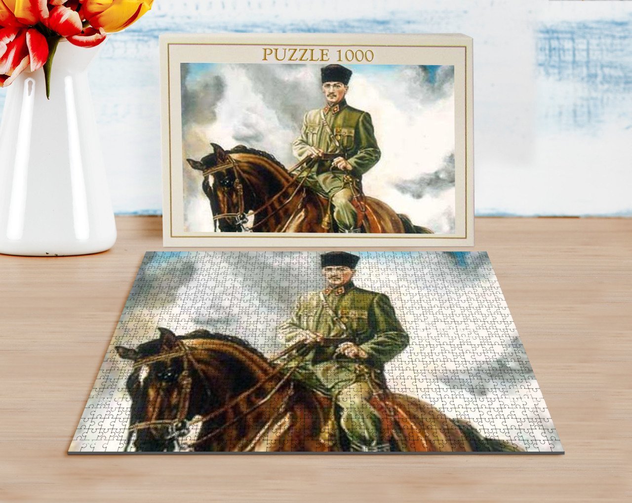 BK Home Atatürk Tasarımlı 1000 Parça Profesyonel Puzzle-44