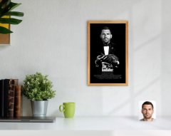 Kişiye Özel Godfather Baba Tasarımlı Dekoratif Retro Ahşap Tablo-10