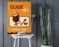 BK Home Coffee Tasarımlı Kanvas Tablo 50x70cm-9