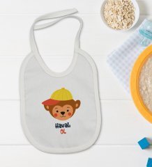 BK Kids Havalı Ol Tasarımlı Bebek Body Zıbın ve Mama Önlüğü Hediye Seti - Model 1
