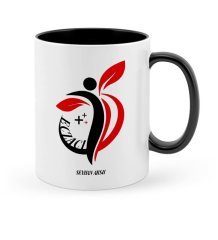 Kişiye Özel Mesleki Eczacı Siyah Kupa Bardak - 4