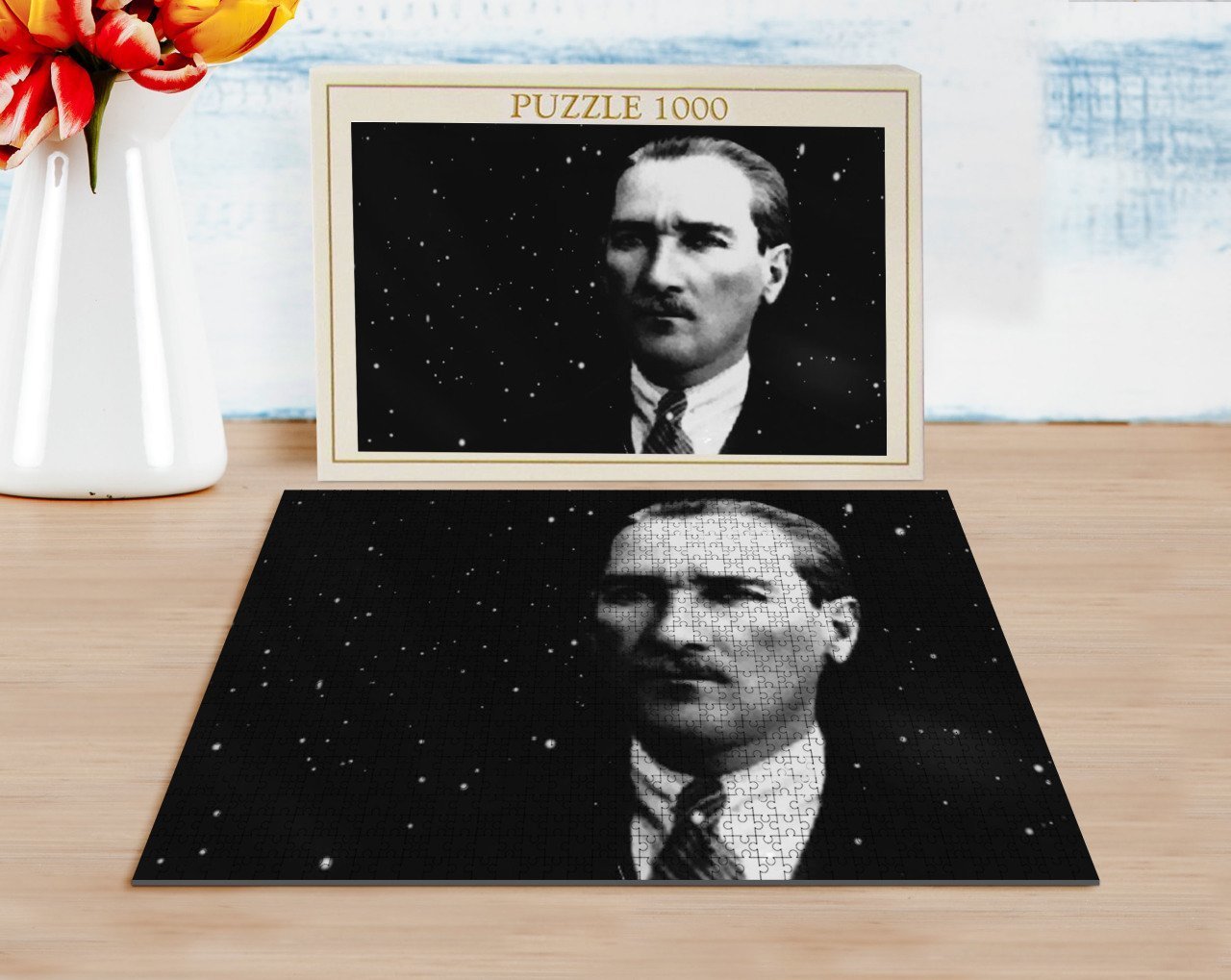 BK Home Atatürk Tasarımlı 1000 Parça Profesyonel Puzzle-40