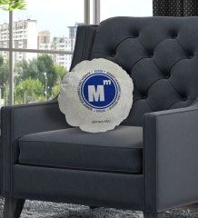 Kişiye Özel İsimli Mali Müşavir Tasarımlı Dekoratif Kırlent Yastık-1