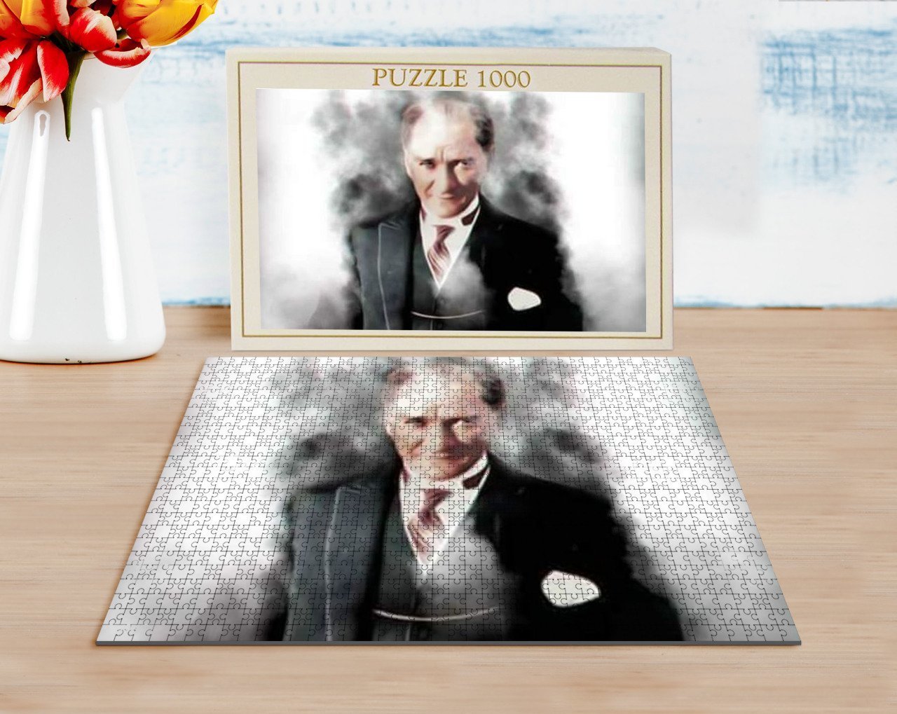 BK Home Atatürk Tasarımlı 1000 Parça Profesyonel Puzzle-35