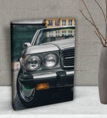 BK Gift Klasik Araç Tasarımlı Dekoratif Mini Kanvas Tablo 15x20cm-14
