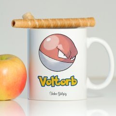 Kişiye Özel Pokemon Voltorb Beyaz Kupa Bardak