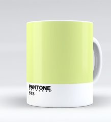 Pantone 578 Beyaz Kupa Bardak