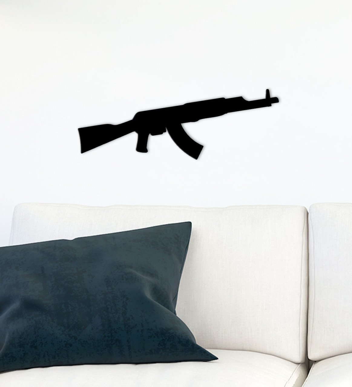 BK Gift Silah Tasarımlı Ahşap Duvar Süsü-32