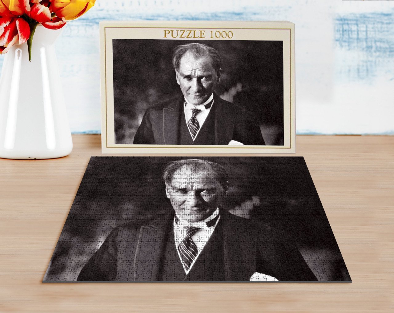 BK Home Atatürk Tasarımlı 1000 Parça Profesyonel Puzzle-33