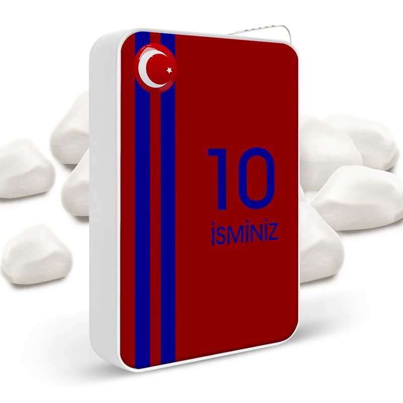 Kişiye Özel Metal Taraftar Çakmak (Bordo Mavi) 002