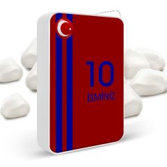 Kişiye Özel Metal Taraftar Çakmak (Bordo Mavi) 002