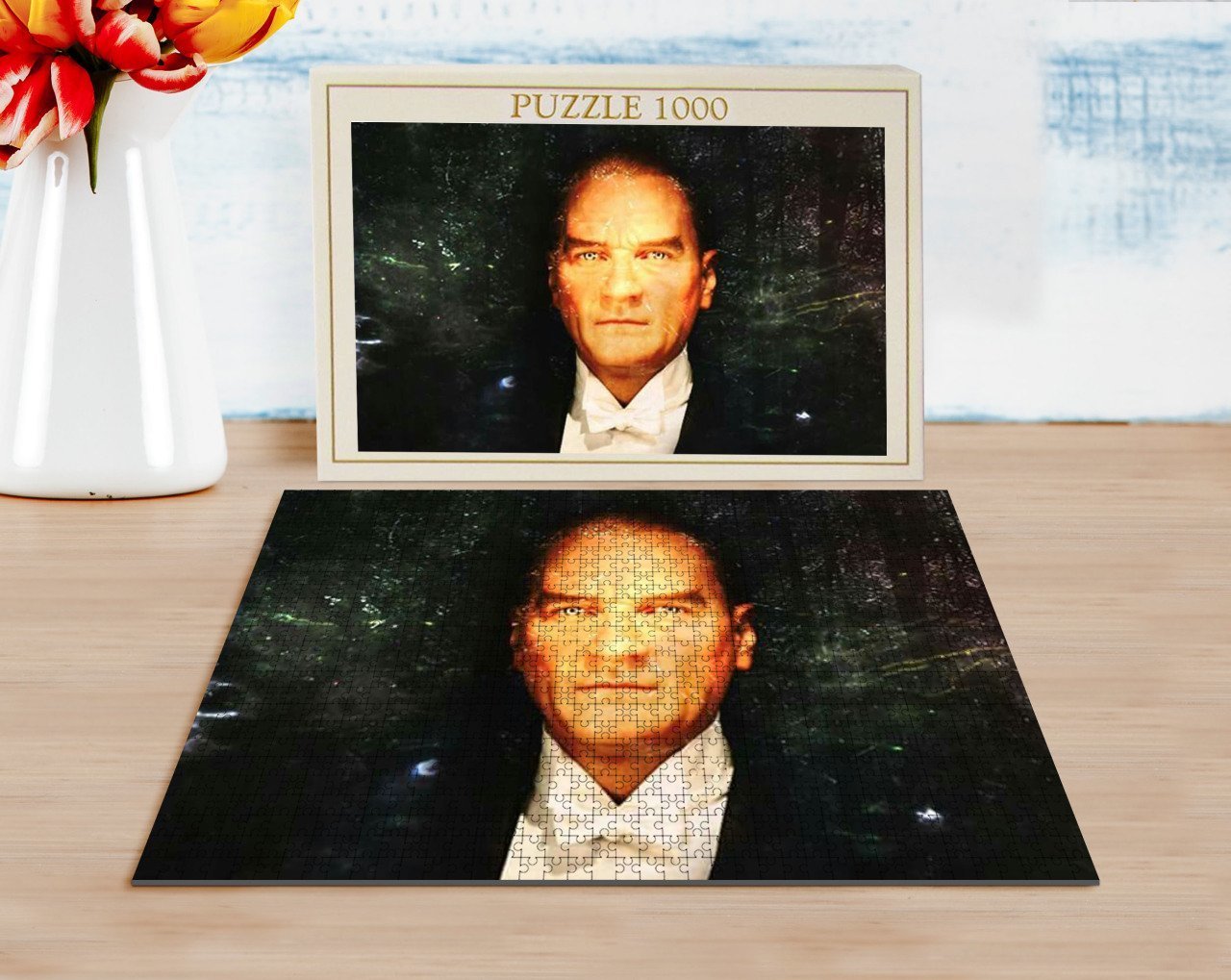 BK Home Atatürk Tasarımlı 1000 Parça Profesyonel Puzzle-31