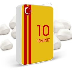Kişiye Özel Metal Taraftar Çakmak (Sarı Kırmızı) 002
