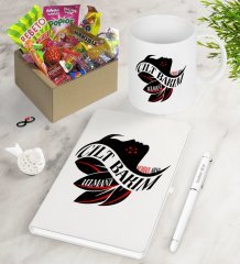 Kişiye Özel Cilt Bakım Uzmanı Nostaljik Lezzetler Defter Kalem Kupa Hediye Seti-2