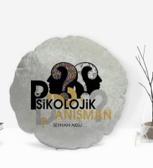 Kişiye Özel İsimli Psikolojik Danışman Tasarımlı Dekoratif Kırlent Yastık-1