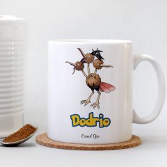 Kişiye Özel Pokemon Dodrio Beyaz Kupa Bardak