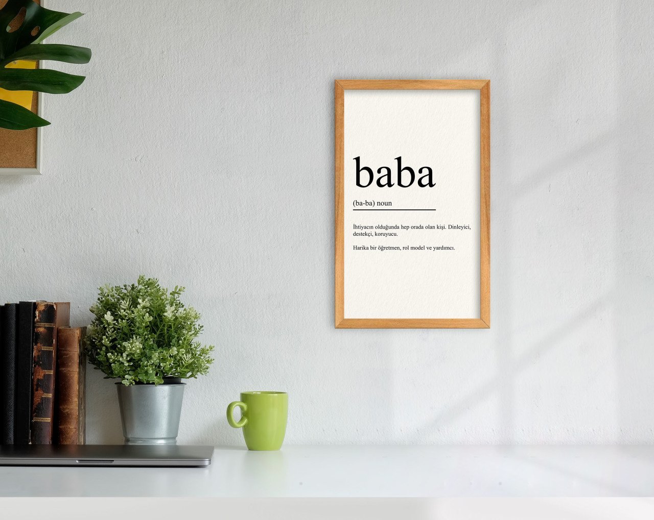 BK Home Godfather Baba Tasarımlı Dekoratif Retro Ahşap Tablo-7