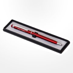 Kişiye Özel İsimli Kutulu Lüks Kırmızı TouchPen Kalem
