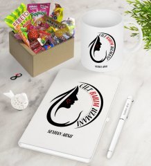 Kişiye Özel Cilt Bakım Uzmanı Nostaljik Lezzetler Defter Kalem Kupa Hediye Seti-1