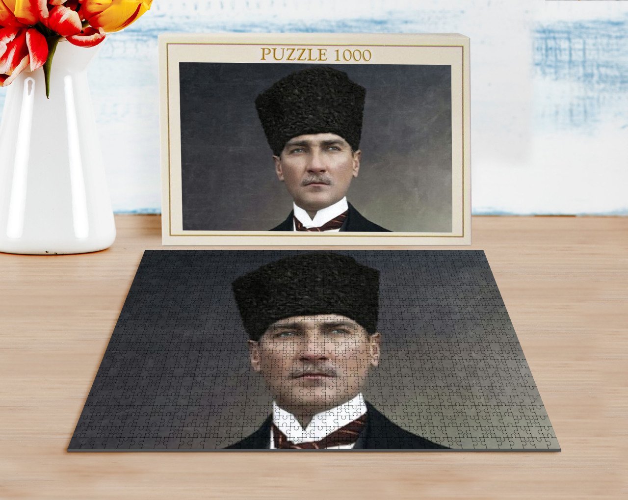BK Home Atatürk Tasarımlı 1000 Parça Profesyonel Puzzle-29