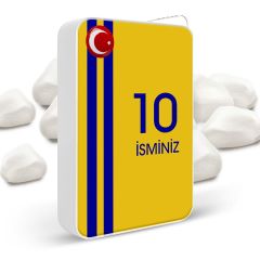 Kişiye Özel Metal Taraftar Çakmak (Sarı Lacivert) 002