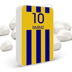 Kişiye Özel Metal Taraftar Çakmak (Sarı Lacivert) 001