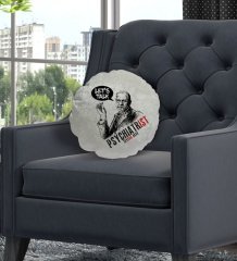 Kişiye Özel İsimli Psikiyatrist Tasarımlı Dekoratif Kırlent Yastık-5