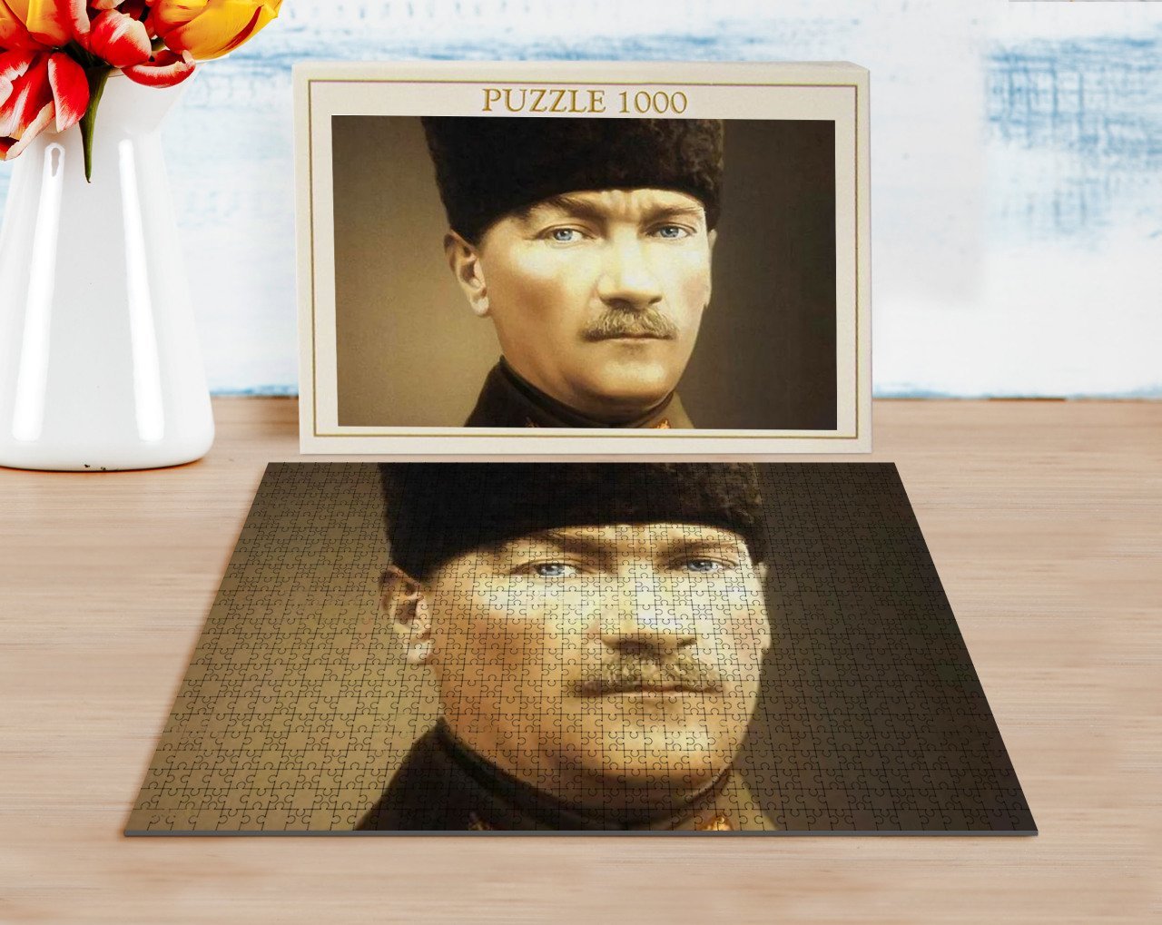 BK Home Atatürk Tasarımlı 1000 Parça Profesyonel Puzzle-27