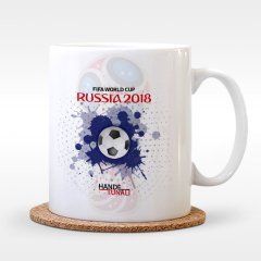 Kişiye Özel Dünya Kupası 2018 Tasarımlı Beyaz Kupa Bardak - 5