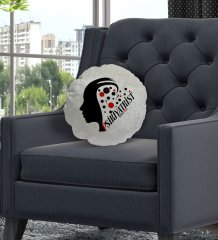 Kişiye Özel İsimli Psikiyatrist Tasarımlı Dekoratif Kırlent Yastık-3