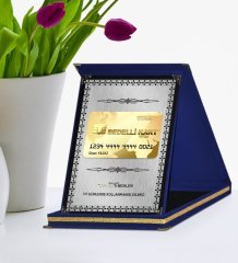 Kişiye Özel Bedelli Askerlik Lacivert Plaket Ödülü- 1