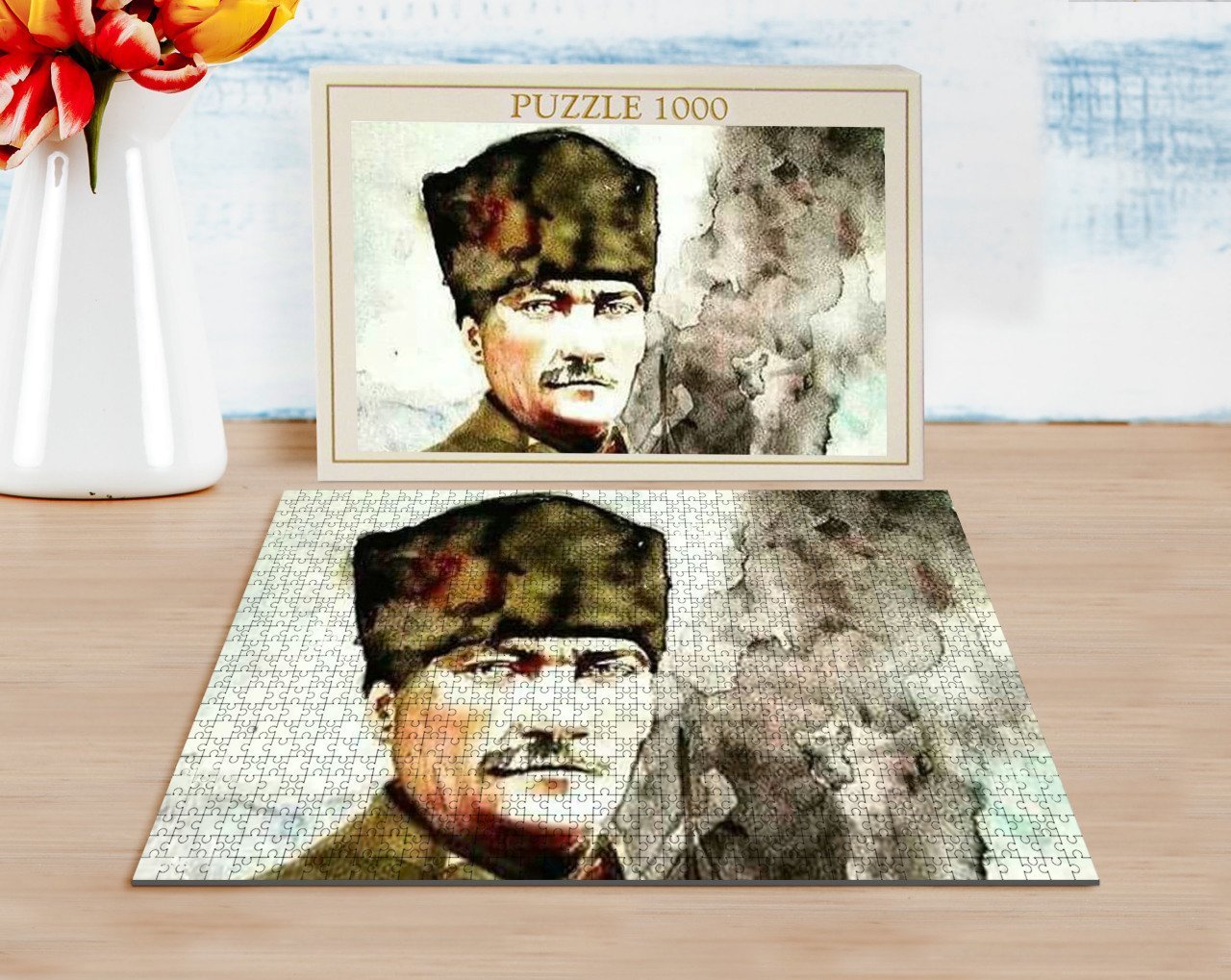 BK Home Atatürk Tasarımlı 1000 Parça Profesyonel Puzzle-23
