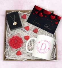 BK Gift Sevgiliye Özel Hediye Seti-8-7, Yıl Dönümü Hediyesi, İsimli Kupa, Sevgiliye Hediye, Sevgililer Günü Hediyesi