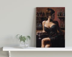 BK Home Analie Tasarımlı Kanvas Tablo 30x50cm-1