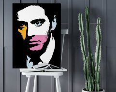 BK Home Al Pacino Pop Art Tasarımlı Kanvas Tablo 50x70cm-1