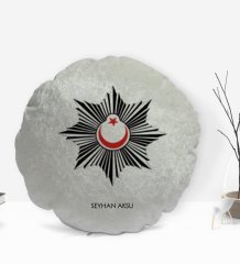Kişiye Özel İsimli Polis Tasarımlı Dekoratif Kırlent Yastık-1