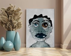 BK Home Adahm Tasarımlı Kanvas Tablo 70x100cm-1