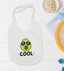 BK Kids Cool Tasarımlı Bebek Body Zıbın ve Mama Önlüğü Hediye Seti - Model 1
