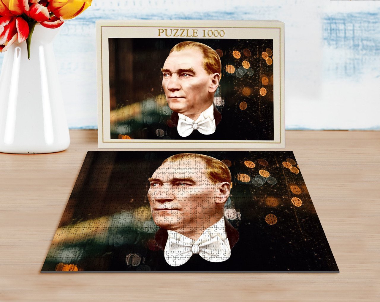 BK Home Atatürk Tasarımlı 1000 Parça Profesyonel Puzzle-11