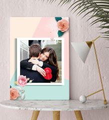 Kişiye Özel Fotoğraflı Sanatsal Kanvas Tablo 7  (30x50cm.)