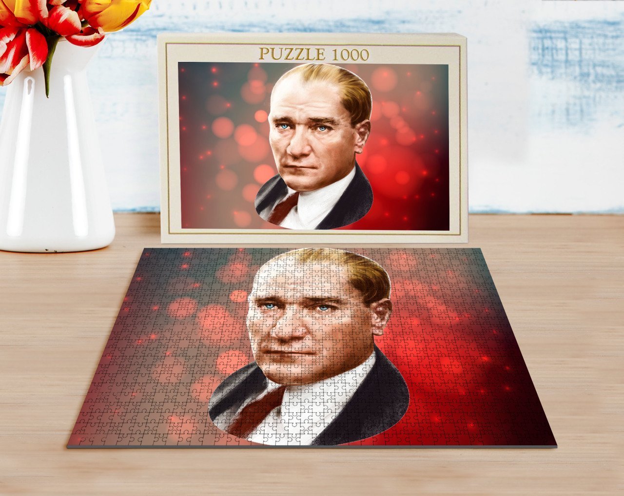 BK Home Atatürk Tasarımlı 1000 Parça Profesyonel Puzzle-10