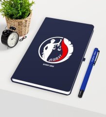 Kişiye Özel Avukat Temalı Lacivert Defter Kalem Seti - 14