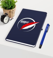 Kişiye Özel Avukat Temalı Lacivert Defter Kalem Seti - 13