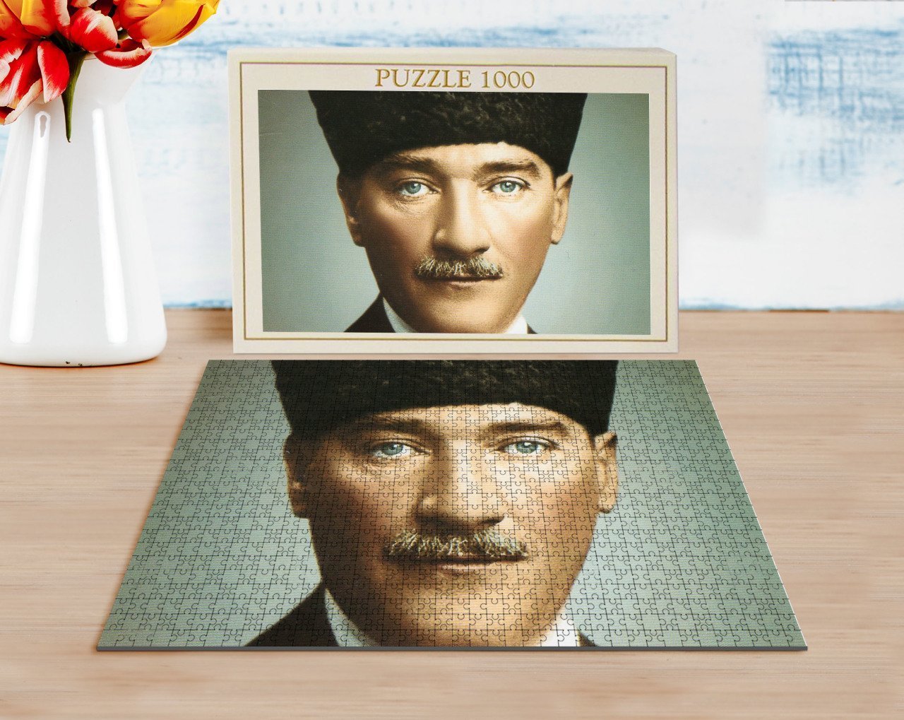 BK Home Atatürk Tasarımlı 1000 Parça Profesyonel Puzzle-8