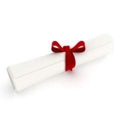Kişiye Özel Kurdelalı Sevgili Tapusu (A4)